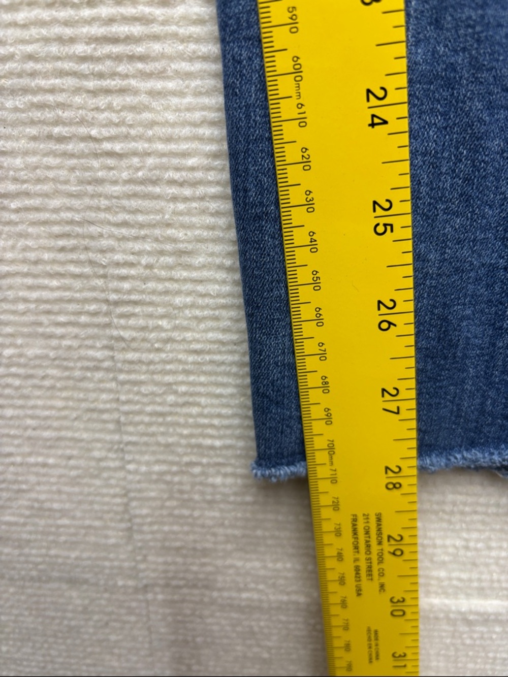 Pistols 16W Women’s Distressed Blue Jeans - Picture 3 of 6